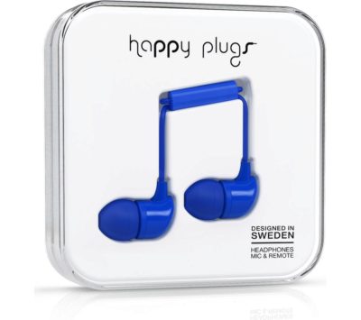 HAPPY PLUGS Headphones - Blue HAPPY PLUGS Headphones - Blue